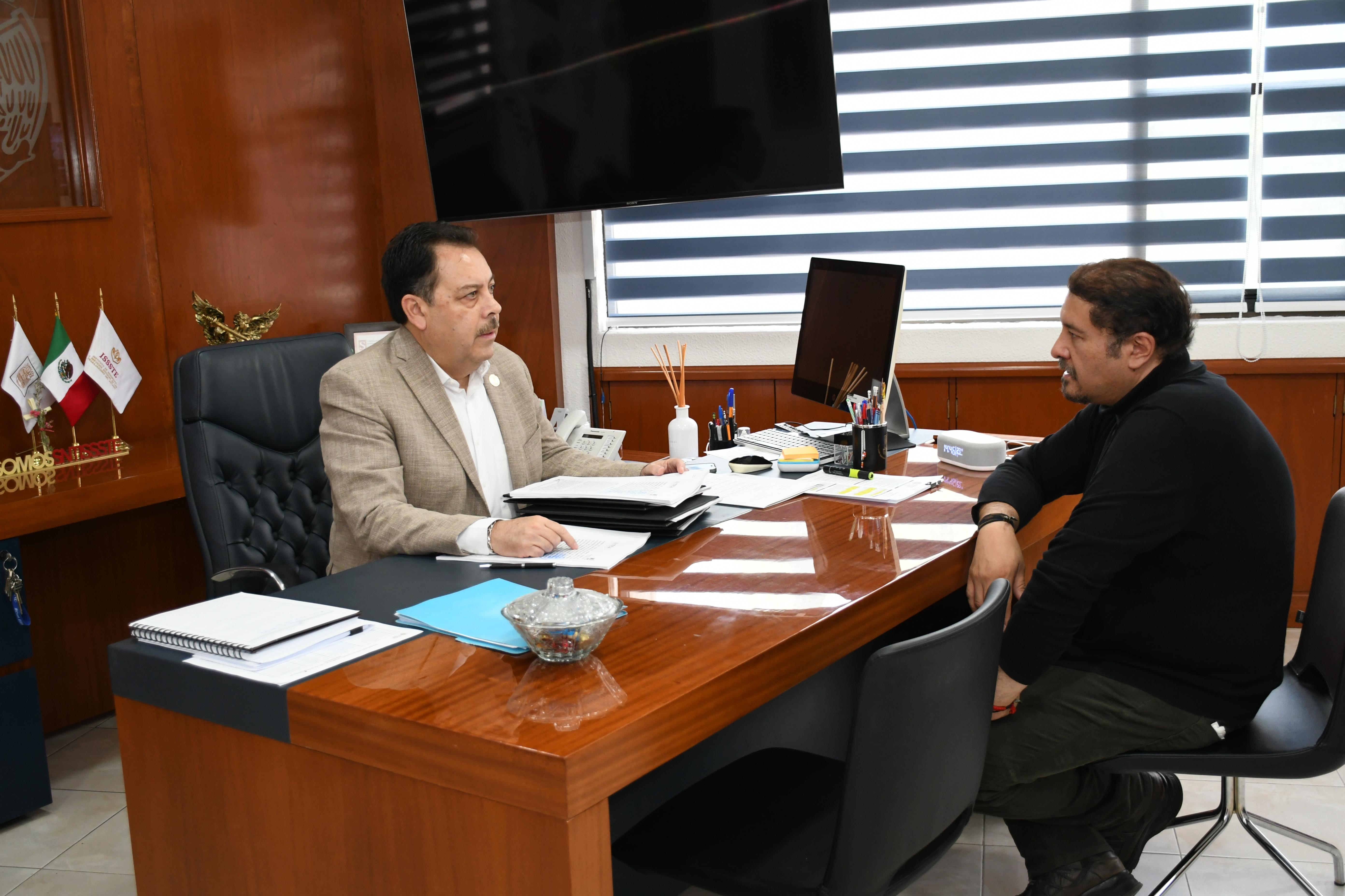 Reunión Lic. Cesar Meléndez, Secretario de Asuntos Jurídicos 
